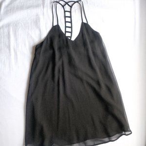 Mahina - Spaghetti T-strap Ladder LBD